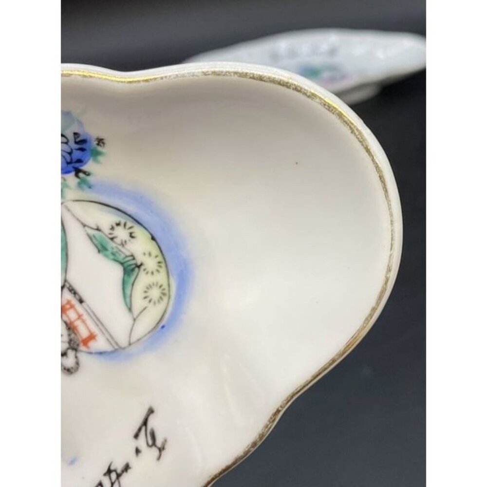 FS LOUIE & Co Berkeley CA Vintage 7” Bone Dish Chinese Restaurant LOT 2 - Picture 10 of 10